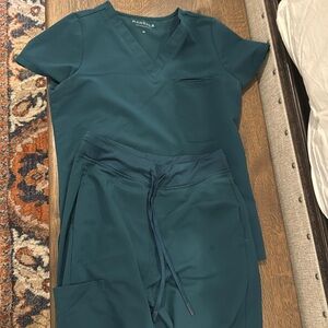 XS Mandala Scrub jogger set